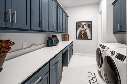 Built In Laundry Storage