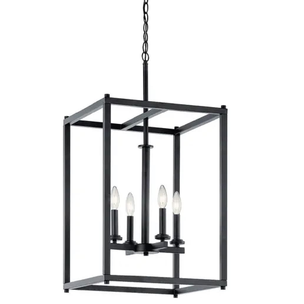 Entry Chandelier — Crosby-bk