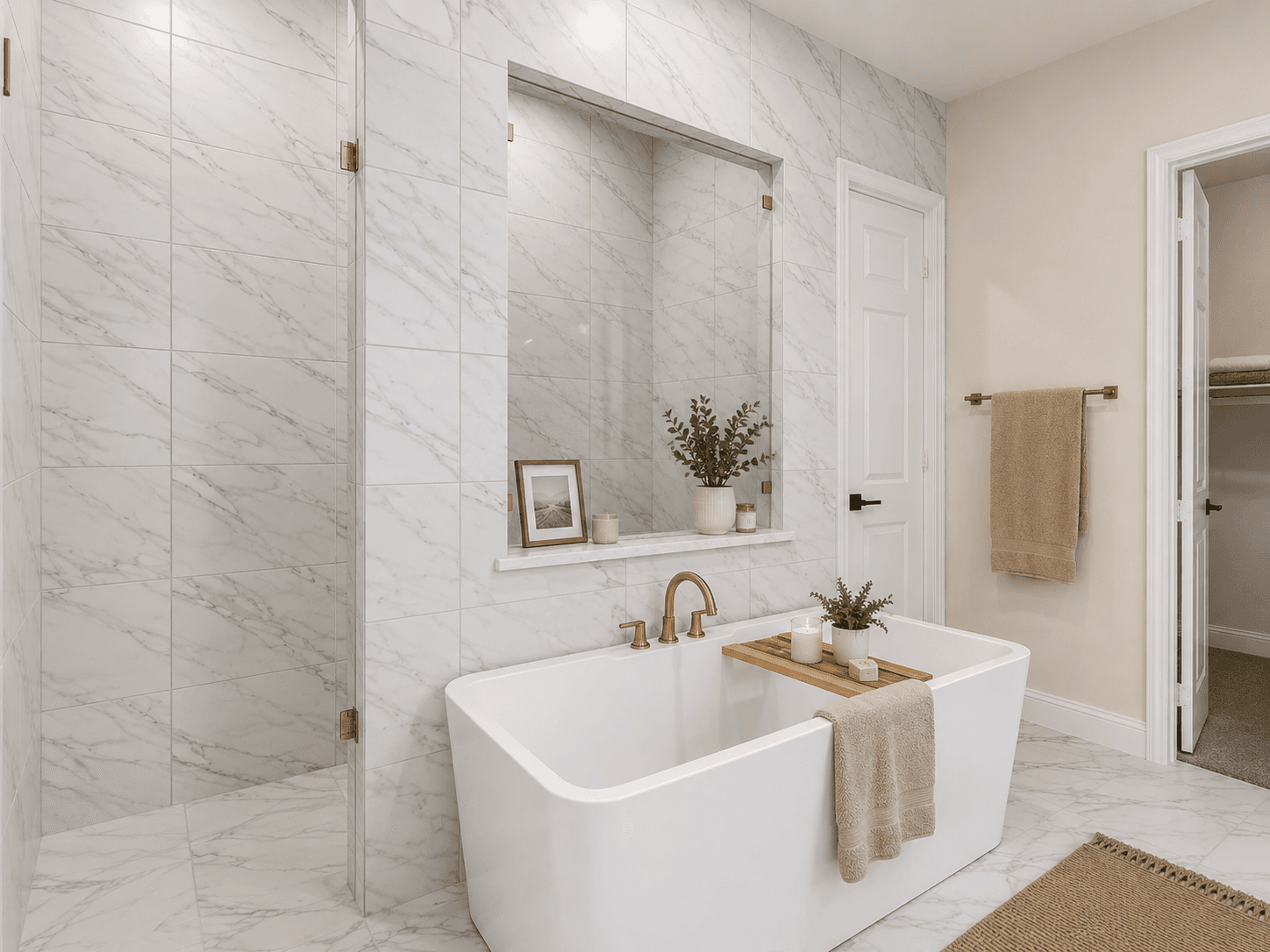 Upgraded Bathroom