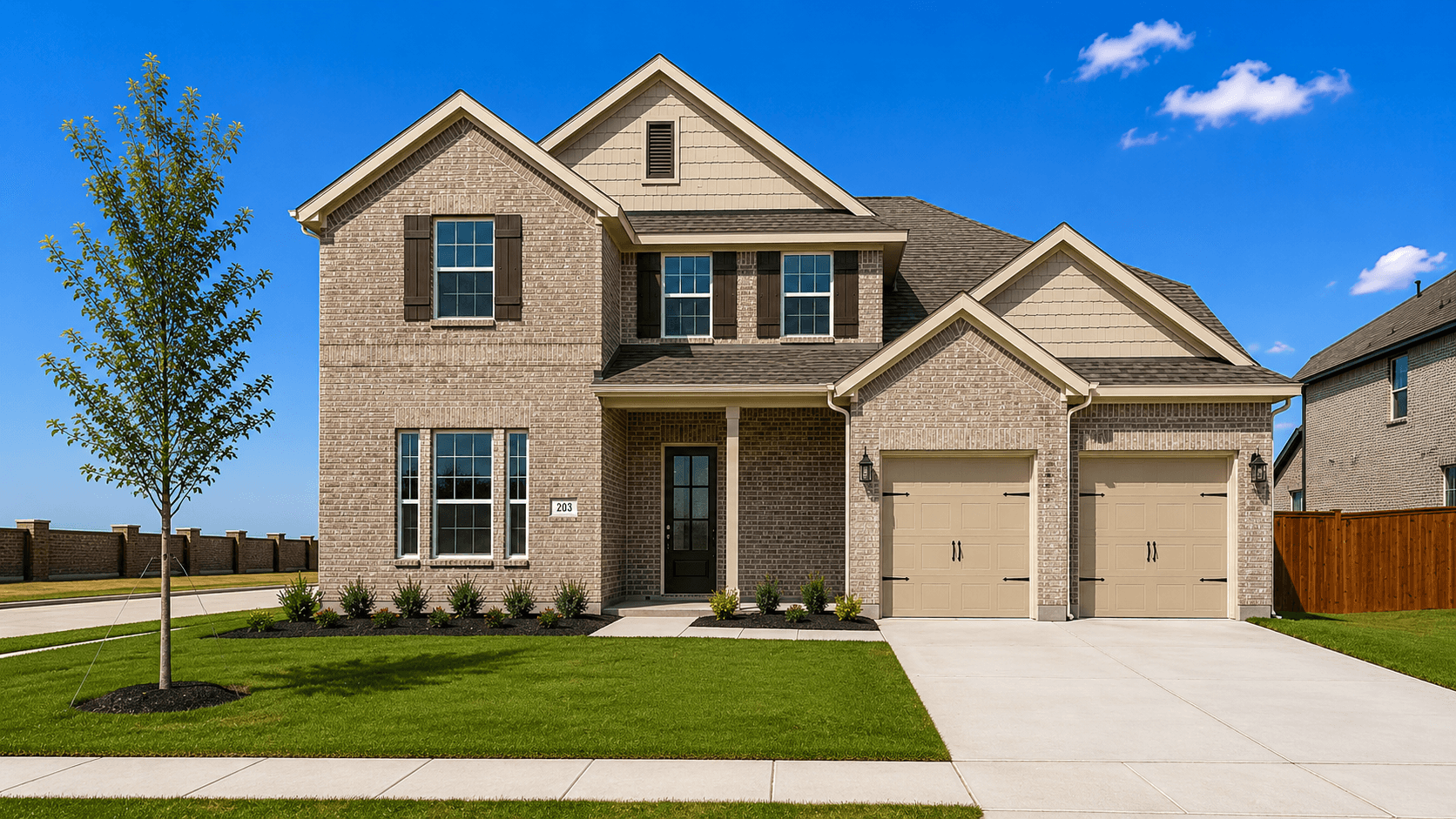203 Yaupon Holly St., Lavon, TX 75166 exterior