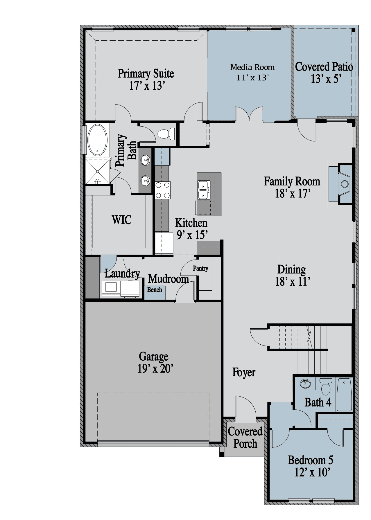 San Marcos 1st Floor floor plan