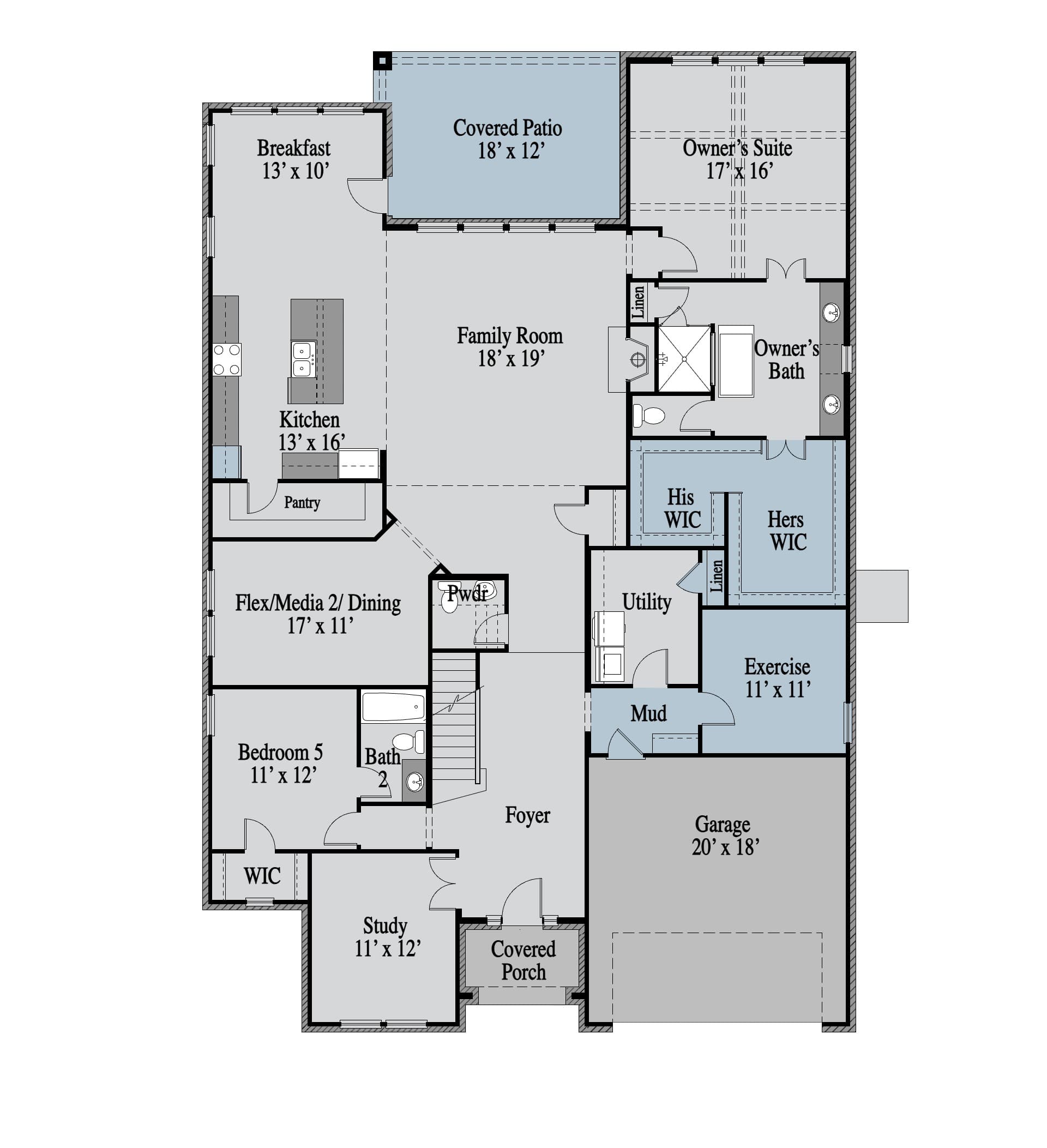 Eastland 1st Floor floor plan