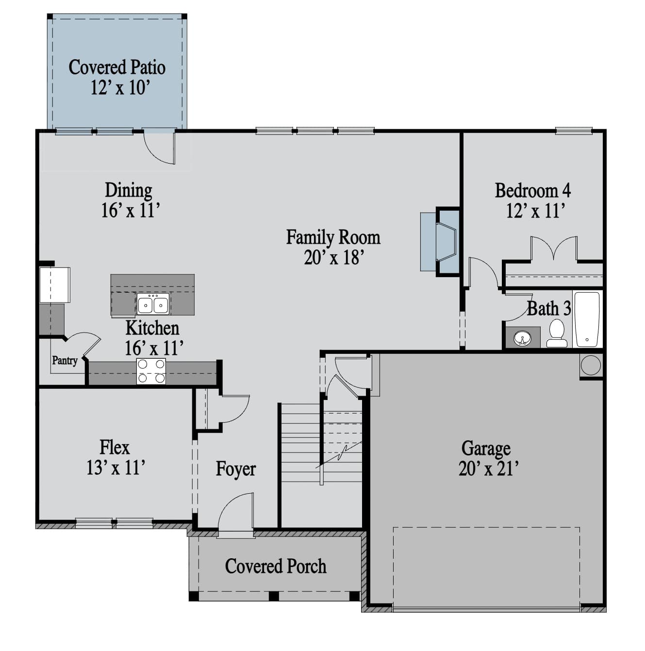 Charlton 1st Floor floor plan