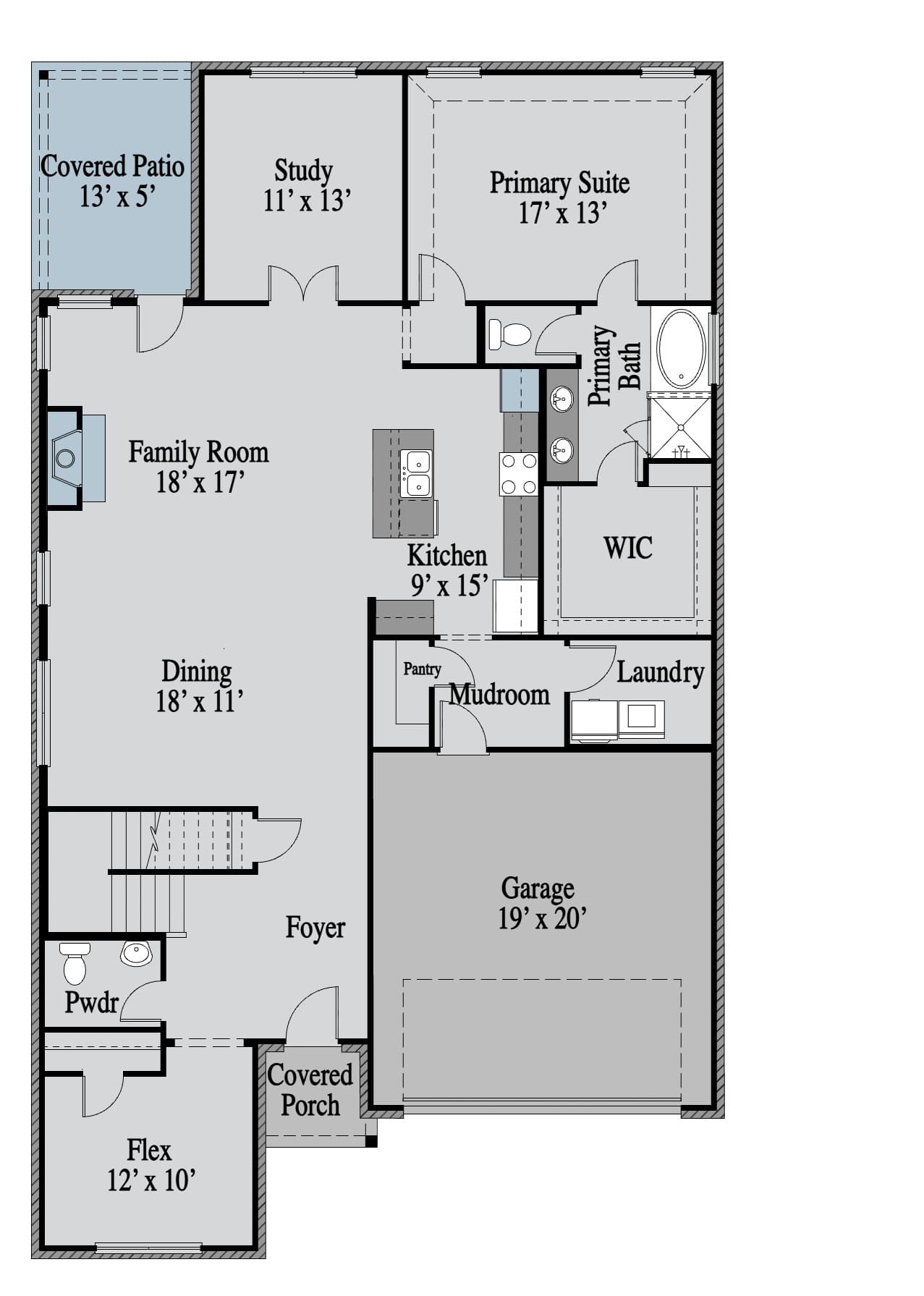 San Marcos 1st Floor floor plan
