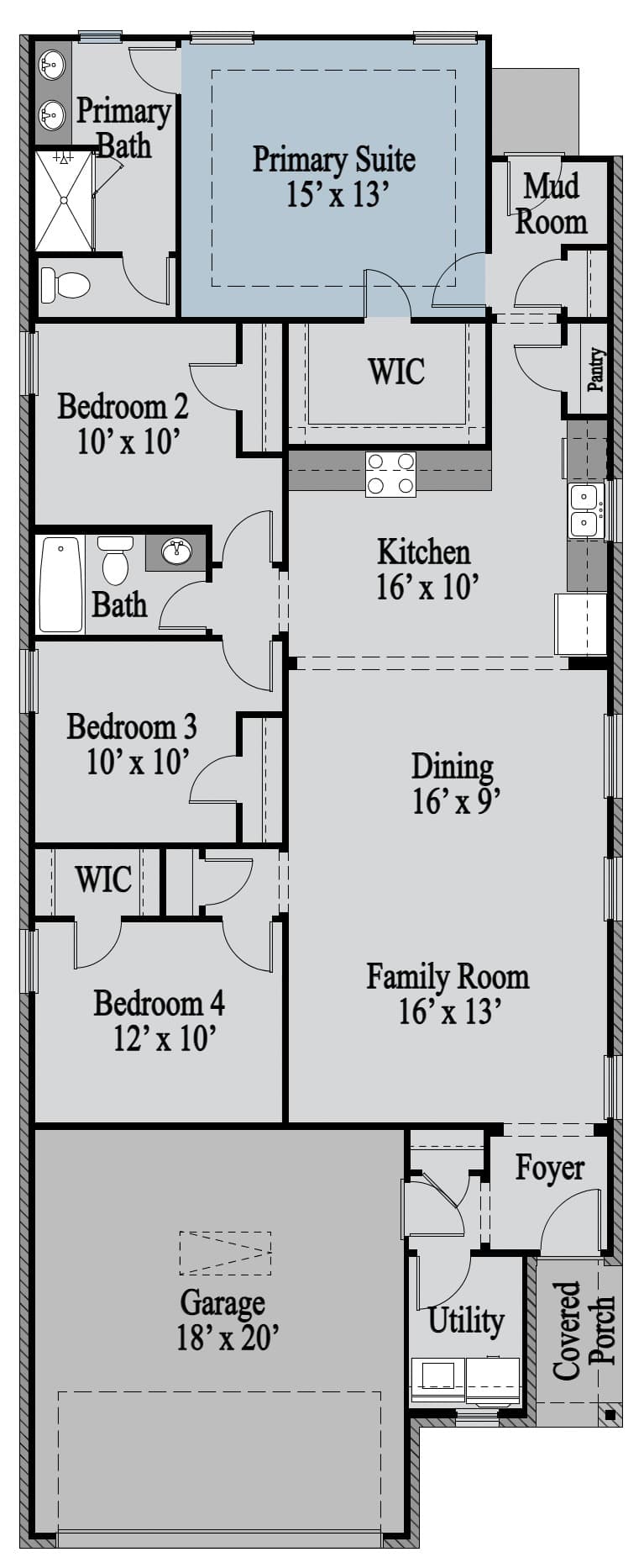 Chisholm 1st Floor floor plan