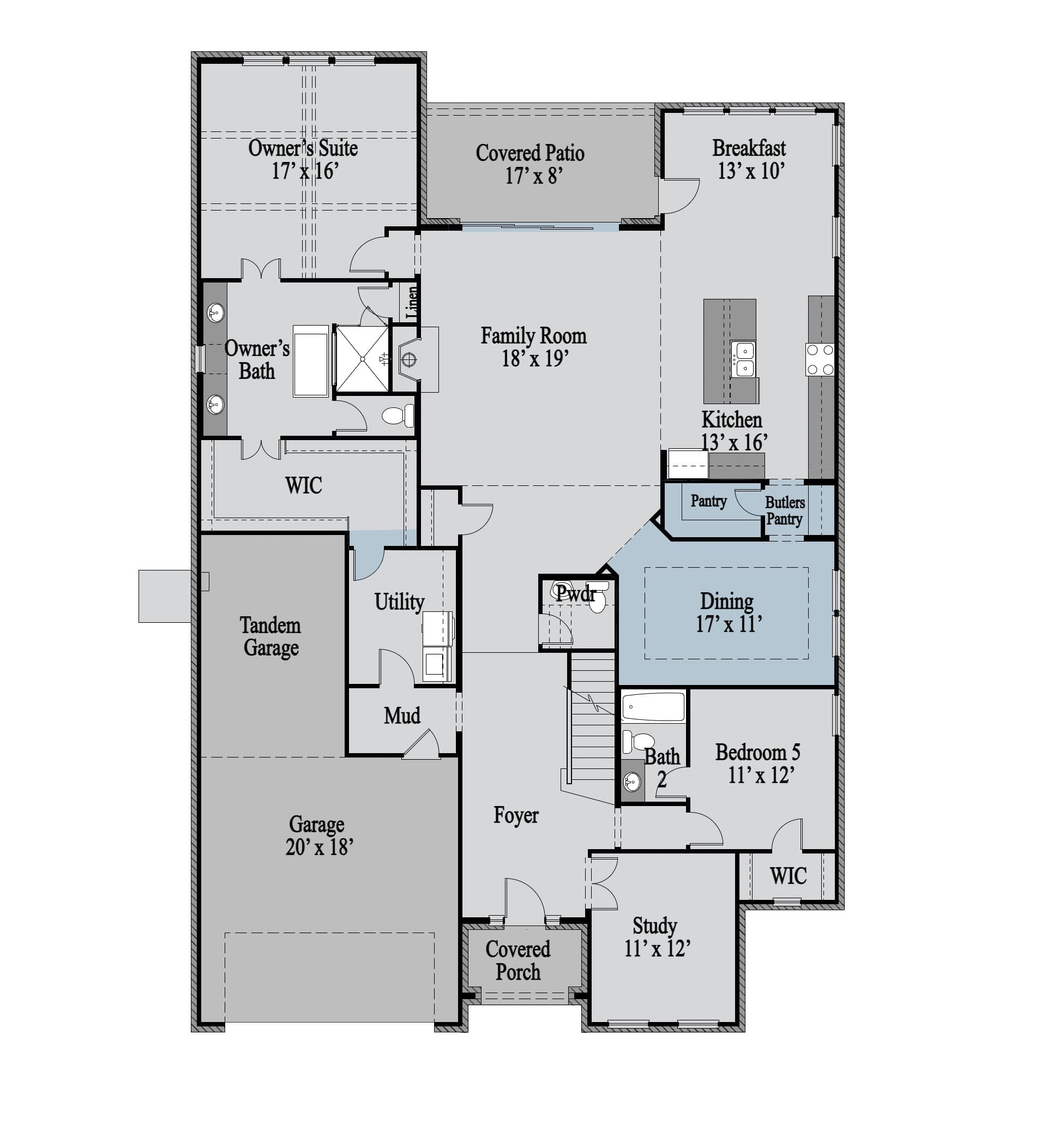Eastland 1st Floor floor plan